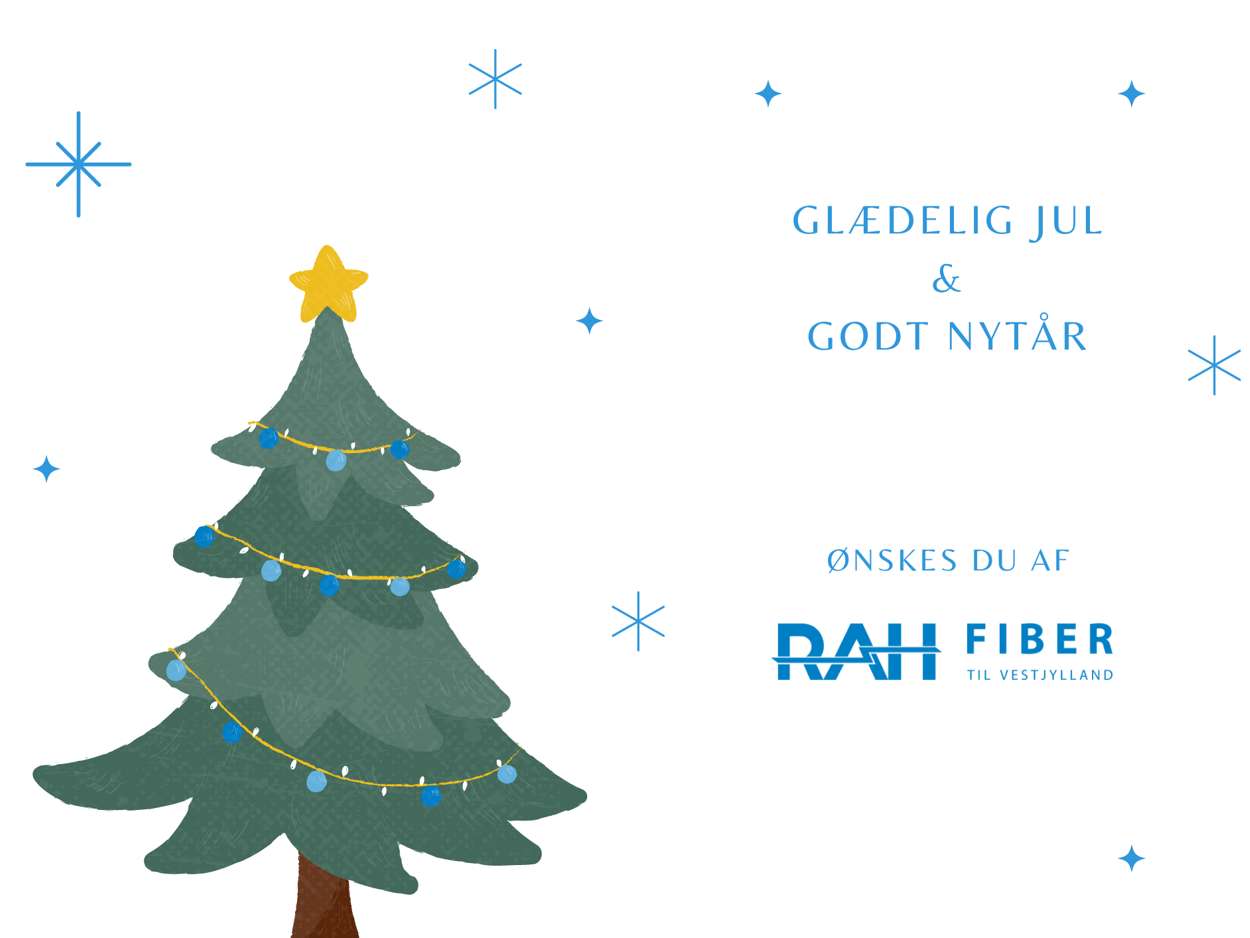 Julebillede Fiber