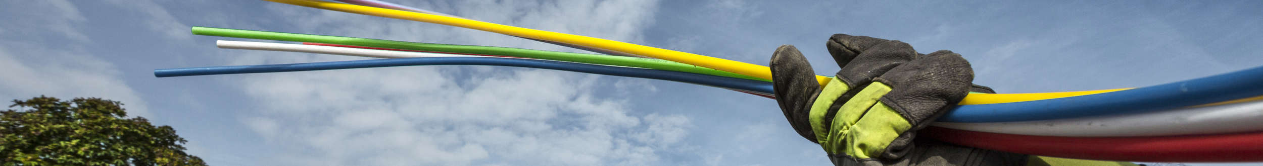 Fiber På Landet Foto Fra Norlys